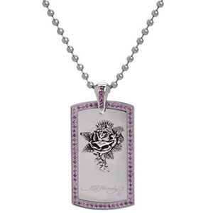 ed hardy dog tags